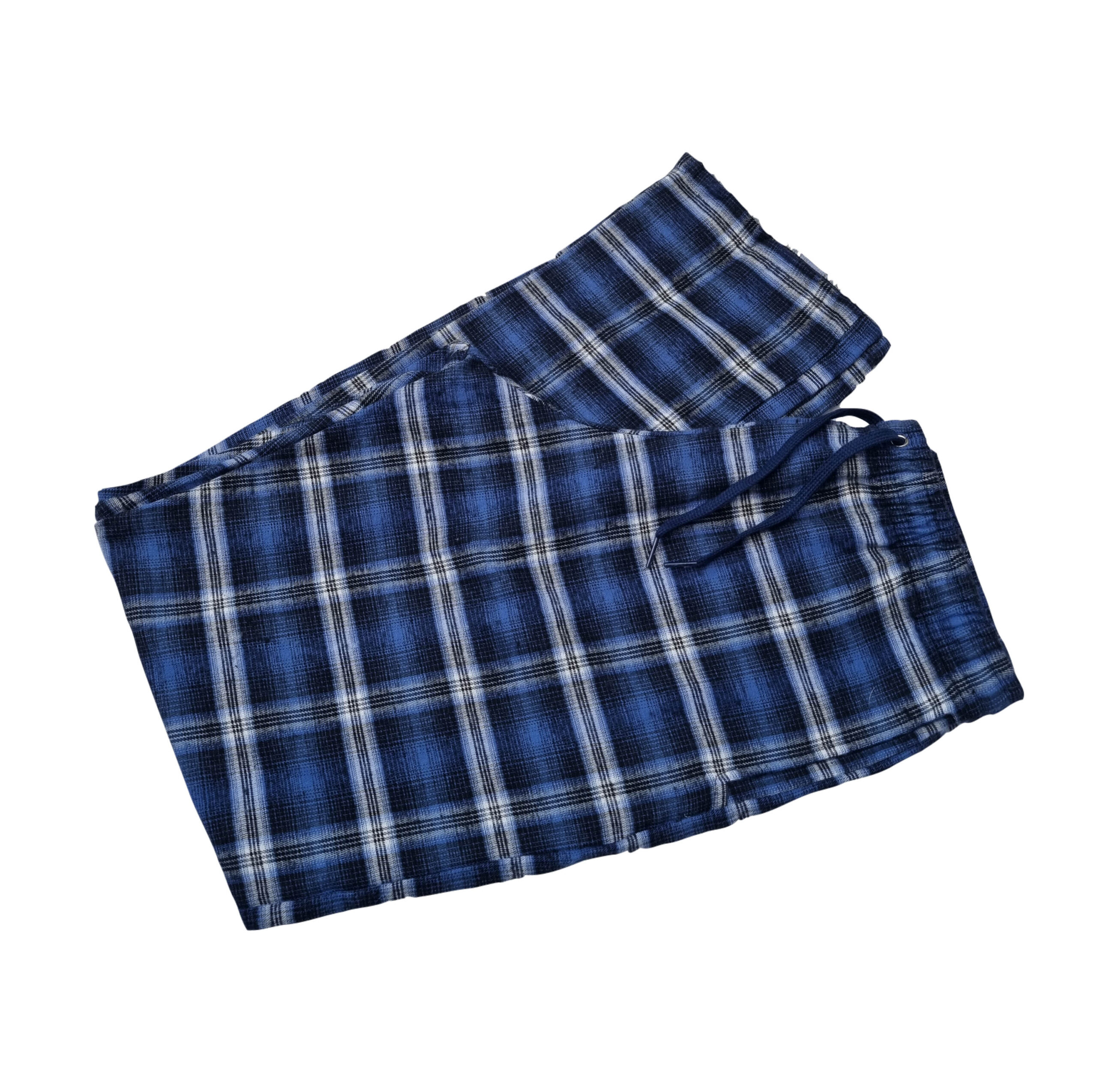 Pantalón Viyela Hombre Azul