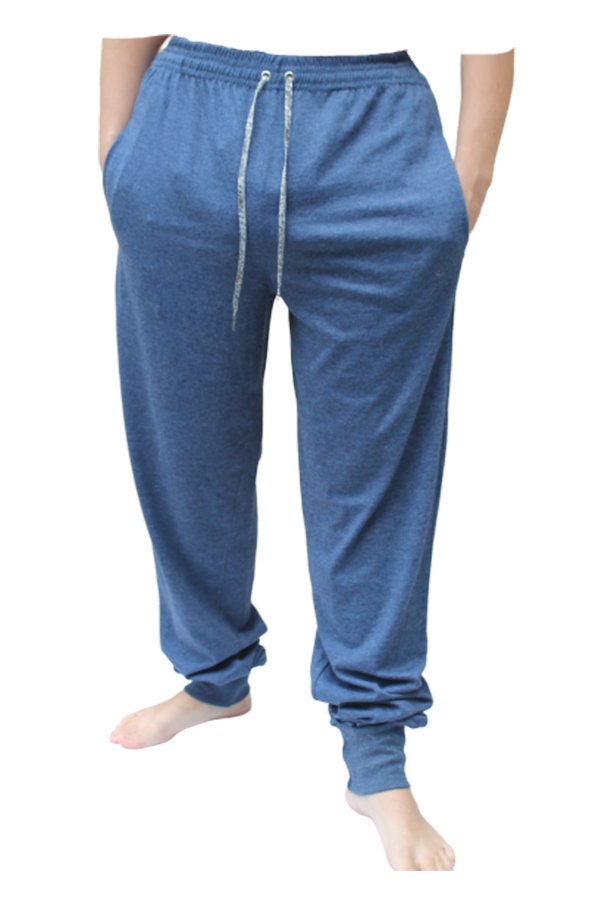 PANTALÓN DE ALGODÓN AZUL 2