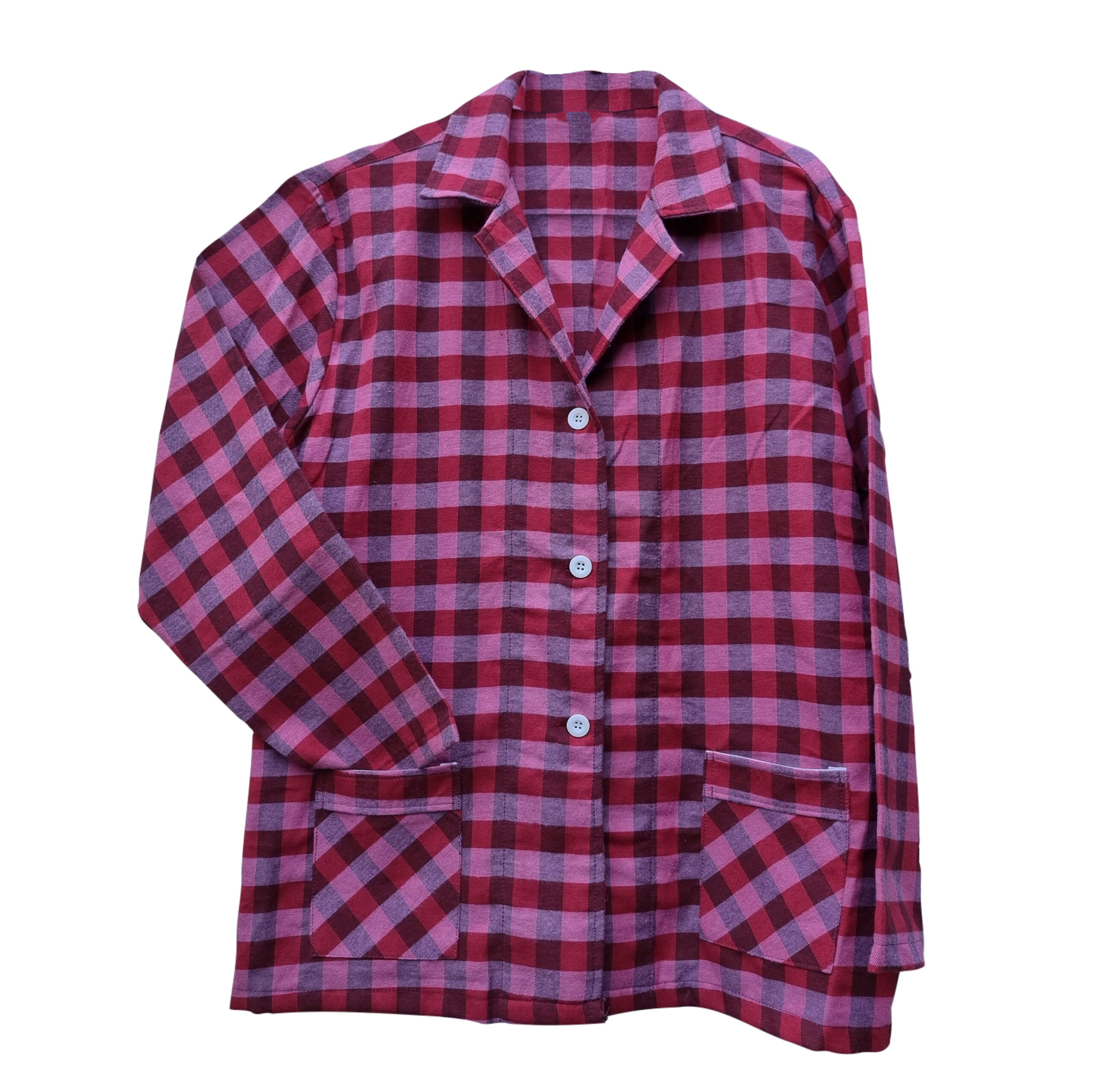 Pijama de mujer camisero viyela camisa