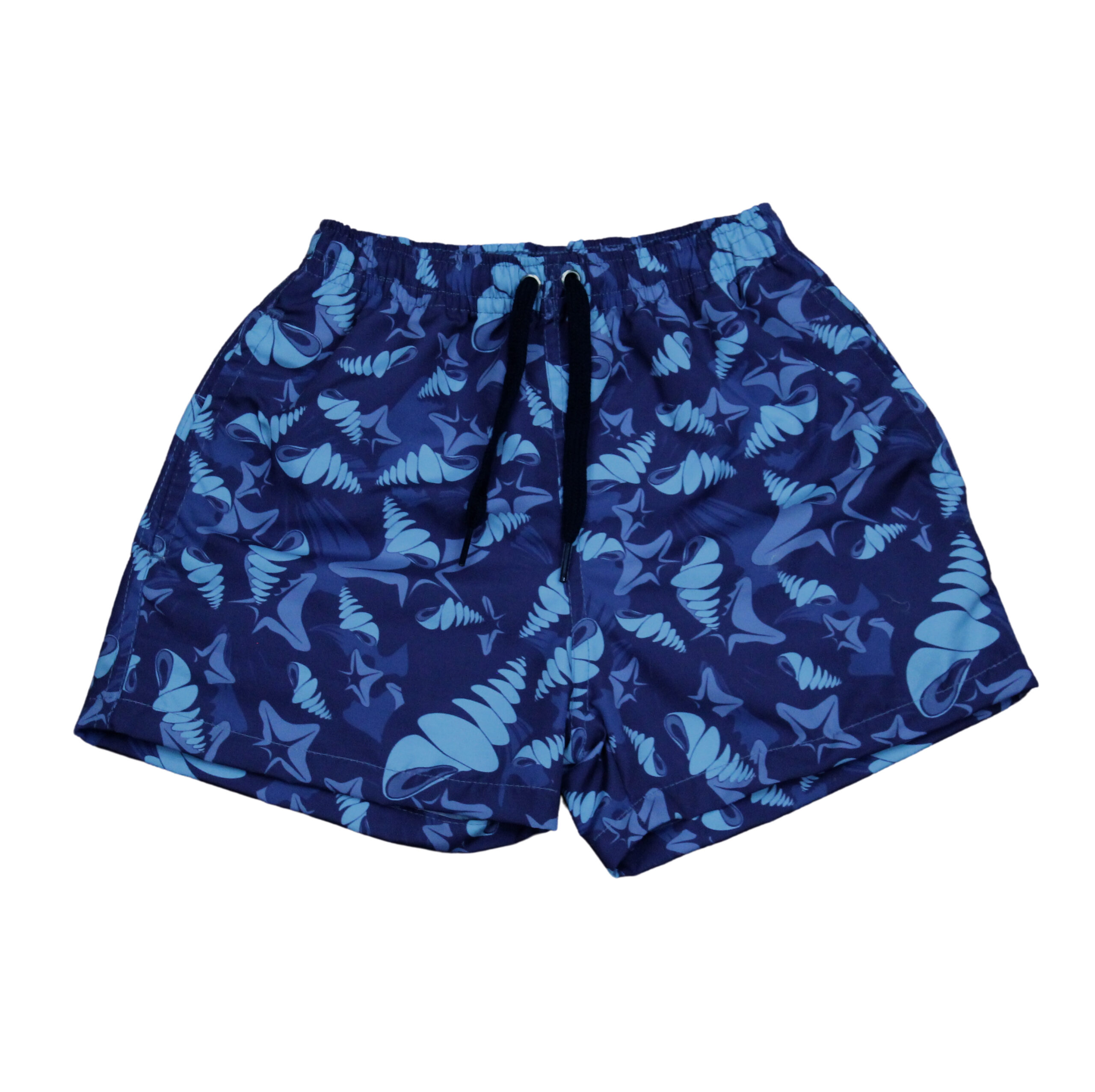 Short de baño estampado caracoles niño