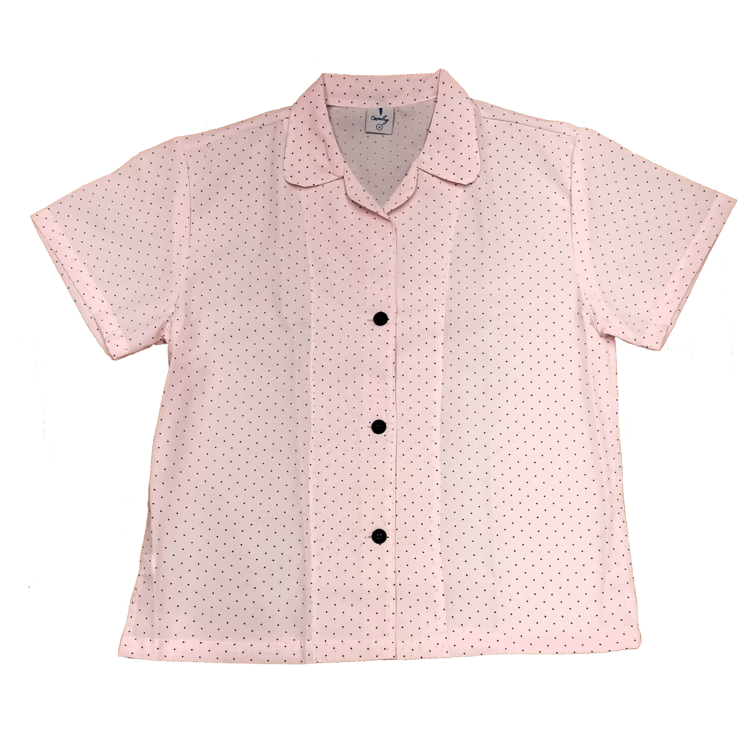 pijama camisero mujer corto rosa casaca